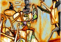 Dappertutto picture book - interior illustration