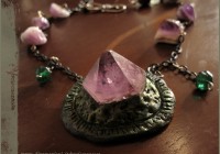 Amethyst necklace