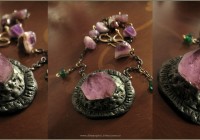 Amethyst necklace