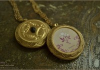 Jasmine Perfume locket 